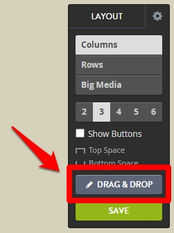 Drag and drop feature Drag and drop feature